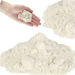Kineetiline liiv 1kg kotis valge