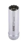 S&uuml;&uuml;tek&uuml;&uuml;nla padrun 3/8" 12-kandiline koos klambriga 14 mm (7172214, SONIC)