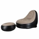 T&auml;ispuhutav l&otilde;&otilde;gastustugitool jalatoega &mdash; diivan/puff ja pump, 2‑&uuml;hes komplekt