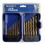 SPECIALIST+ puuride komplekt TITANIUM, 1,5&ndash;10 mm, 15 tk.
