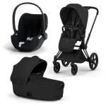 Cybex Priam Komfort 3-&uuml;hes mattmust/sepia-must