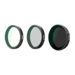 Telesin CPL/VND8/UV filtrikomplekt DJI Osmo Action 6 jaoks (3 tk). universaalne