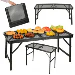 LUARO turismilaud telkimislaud 80 x 40 x 66 x 37 cm kokkuklapitav laud 80 x 40 x 66 x 37 cm