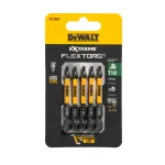 DeWALT FLEXTORQ T10 57 mm kruvikeerajaotsikud, 5 tk.
