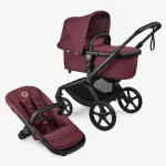 Bugaboo Fox 5 Renew rataste komplekt, tume kirsipunane/must