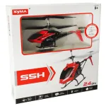 SYMA S5H 2.4GHz RTF RC helikopter punane