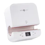 HTVRONT HPT01 automaatne kruusipress (valge) universaalne