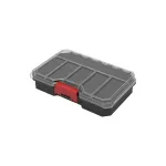 Keskmise suurusega pisiasjade karp, must, QBRICK