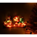 LED j&otilde;ulud ripptuled Merry Christmas kaunistus 45cm