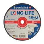 SPECIALIST+ metalli l&otilde;ikeketas LONG LIFE, 230x1.9x22 mm