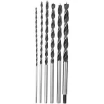 Puidu puuride komplekt 4&ndash;14 mm / 300 mm, 6 tk