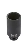 Sonic pikk l&ouml;&ouml;kotsik 1/2" 30 mm 12-kandiline (3398530, SONIC)