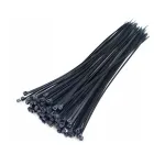 Plastikust kaabliside, must, 282 x 4,5 mm (100 tk) (3502-151/100, NORMFEST)