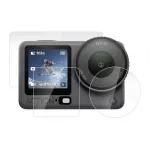 Puluz tempered glass set for DJI Osmo Action 6 (3 pcs). universal