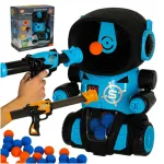 N&auml;ljane robot sihtm&auml;rgi laskmine arcade m&auml;ng komplekt relv + pallid