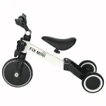 Trike Fix Mini maastikuratas 3in1 koos pedaalidega valge