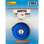 EN417 adapter gaasiballoonile 7/16, RICHMANN