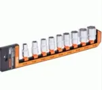 9-osaline padrunikomplekt (1/2", 6-kant, 10&ndash;24 mm) AvtoDelo (39849, BALTWERK)