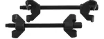Amortisaatori vedrude kokkusurujad 270 mm, 2 tk (ASC27, THORVIK)
