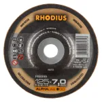 Metalli lihvketas &bdquo;RHODIUS&rdquo; 125x7x22,2 mm