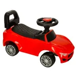 Lapsevankri auto heli ja tuledega punane