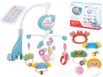 Karussell t&auml;htede disainiga lullabies sinine + kaugjuhtimispult