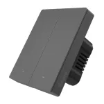 Smart Matter WiFi-seinal&uuml;liti SONOFF M5-2C-80 (2-kanaline, raamile, grafiit) universaalne