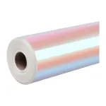 HTVRONT holograafiline isekleepuv kile, 30,5 cm x 90 cm (roosa-lilla) universaalne
