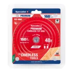 L&otilde;ikeketas 160&times;48T&times;20 mm, Cordless PREMIUM, SPECIALIST+
