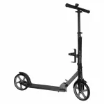 Kokkupandav linnaskuuter Trike Fix, 200 mm rattad, must-hall