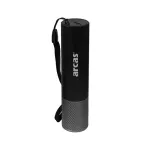 K&auml;eshoitav taskulamp 300 lm, 3 W, USB-C laetav, must, ARCAS