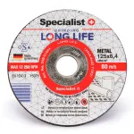 SPECIALIST+ lihvketas LONG LIFE, 125&times;6,4&times;22 mm