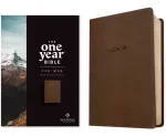 NLT The One Year Bible for Men, Rustic Brown