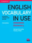English Vocabulary in Use Elementary Book with Answers, Vocabulary Reference and Practice