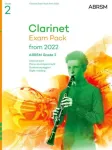 Clarinet Exam Pack from 2022, ABRSM Grade 2