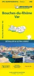 Bouches-du-Rhone Var - Michelin Local Map 340