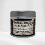 Chestnuts Roasting on an Open Fire- Scented Soy Candle- Roasted Nuts, Spice and Balsam