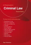 Emerald Guide to Criminal Law
