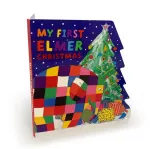 My First Elmer Christmas, Shaped Board Book