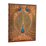 Hafiz&rsquo;s Peacocks (Sangorski & Sutcliffe) Ultra Unlined Hardcover Journal (Elastic Band Closure)