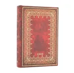 2026 Foiled (Old Leather Collection) Mini 12-month Day-at-a-Time Hardcover Flexi Dayplanner 2026 (Elastic Band Closure)