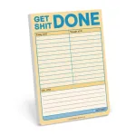 Knock Knock Get Shit Done Great Big Stickies (Pastel Version)
