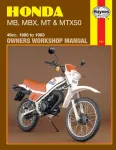 Honda MB, MBX, MT & MTX50 (80-93) Haynes Repair Manual