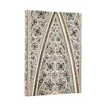 2026 Vault of the Milan Cathedral (Duomo di Milano) Midi 12-month Verso Hardcover Flexi Dayplanner 2026 (Wrap Closure)