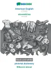 American English - slovensčina, pictorial dictionary, BW