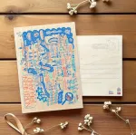 Julia Gash Wooden Postcard - Northern Ireland