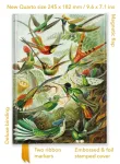 Ernst Haeckel: Hummingbirds (Foiled Quarto Journal)