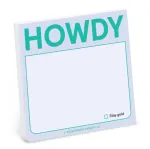 Knock Knock Howdy Sticky Note (Pastel Version)