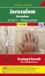 Jerusalem, City Plan 1:12.500, City Pocket + The Big Five