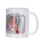 11Oz Bullseye Mug With Gift Box 4 Asst